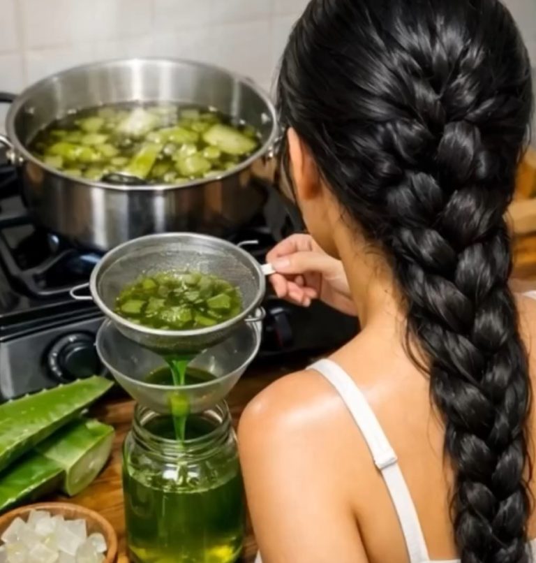 Mascarilla de sábila para fortalecer el cabello y mejorar su apariencia 🌿