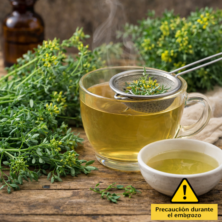 🌿 Ruda en la Rutina de Bienestar: Uso Tradicional y Precauciones Importantes