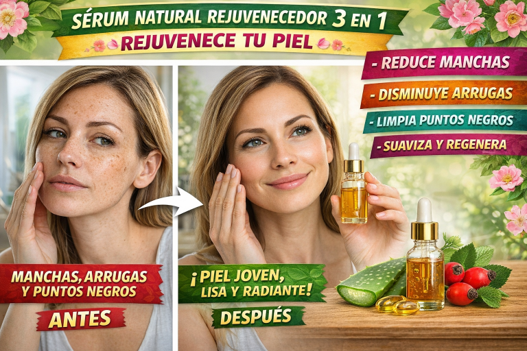 Rutina Natural para una Piel Radiante: Sérum Casero y Hábitos que Marcan la Diferencia