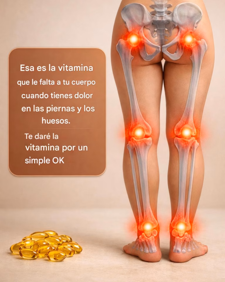 🦴✨ La Vitamina Esencial que Puede Apoyar el Bienestar de Piernas y Huesos