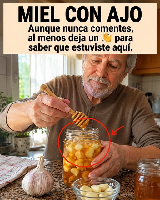 Miel con ajo en ayunas: una combinación tradicional que sigue despertando interés