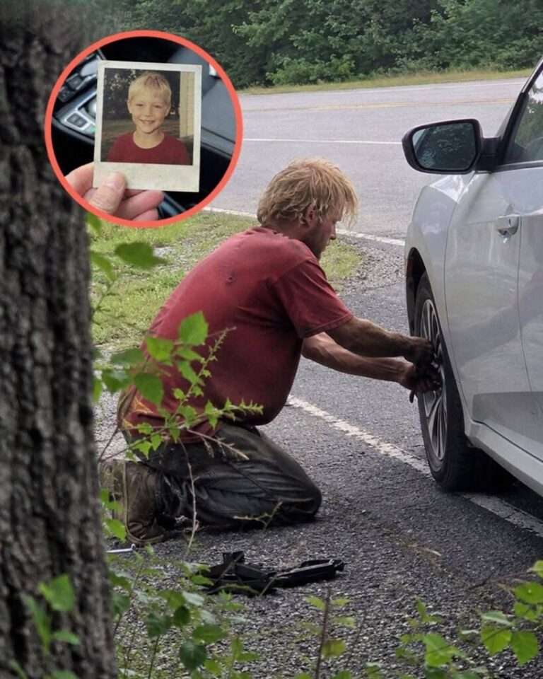 A Homeless Man Helped Me Change a Flat Tire on Route 9 Where My Son Disappeared 20 Years Ago – What He Left on My Passenger Seat Brought Me to My Knees